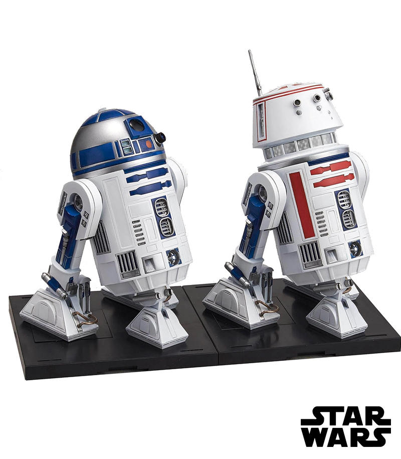 Set de Droides R2-D2 & R5-D4 (Modelkit)