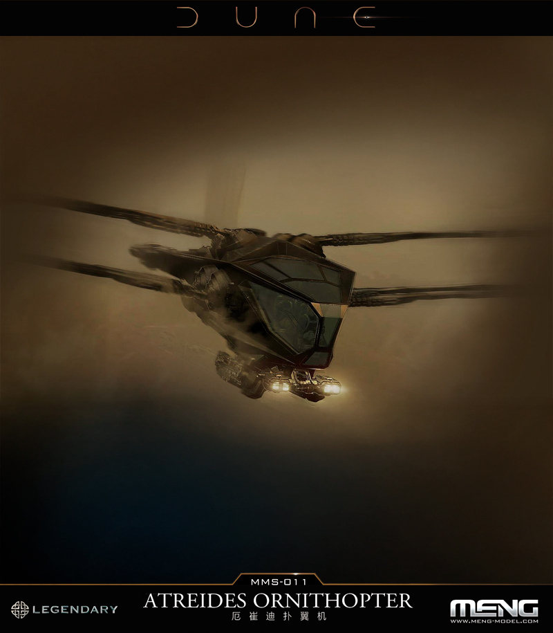 Dune – Ornitoptero Atreides – Atreides Ornithopter (MiniModelkit)